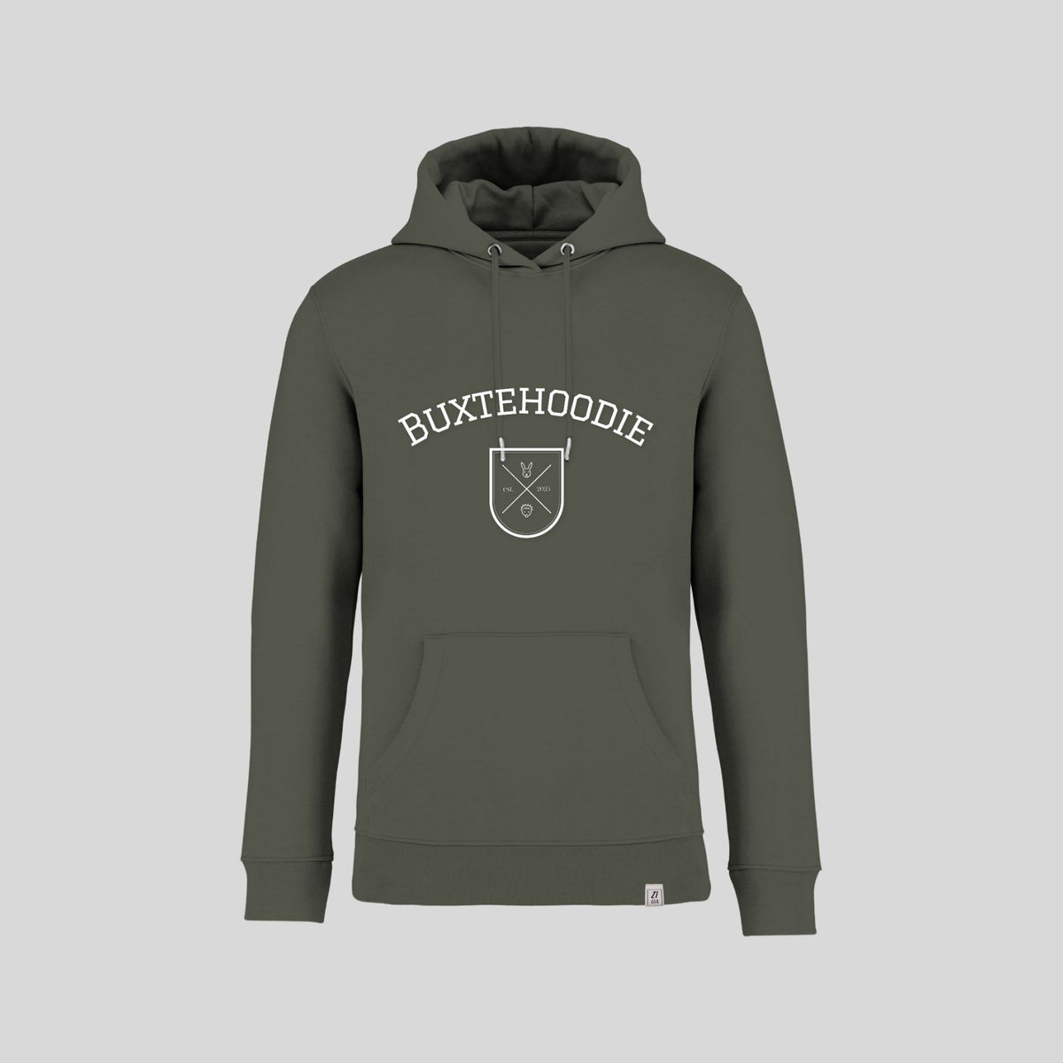 Buxtehoodie 'College' | der Buxtehoodie im Hochschul-Stil