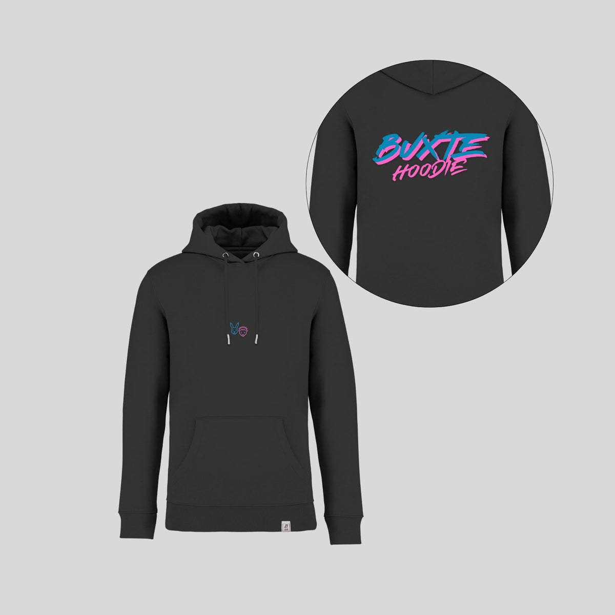 Buxtehoodie 'Flashback' | der Kapuzenpullover im 80s Style
