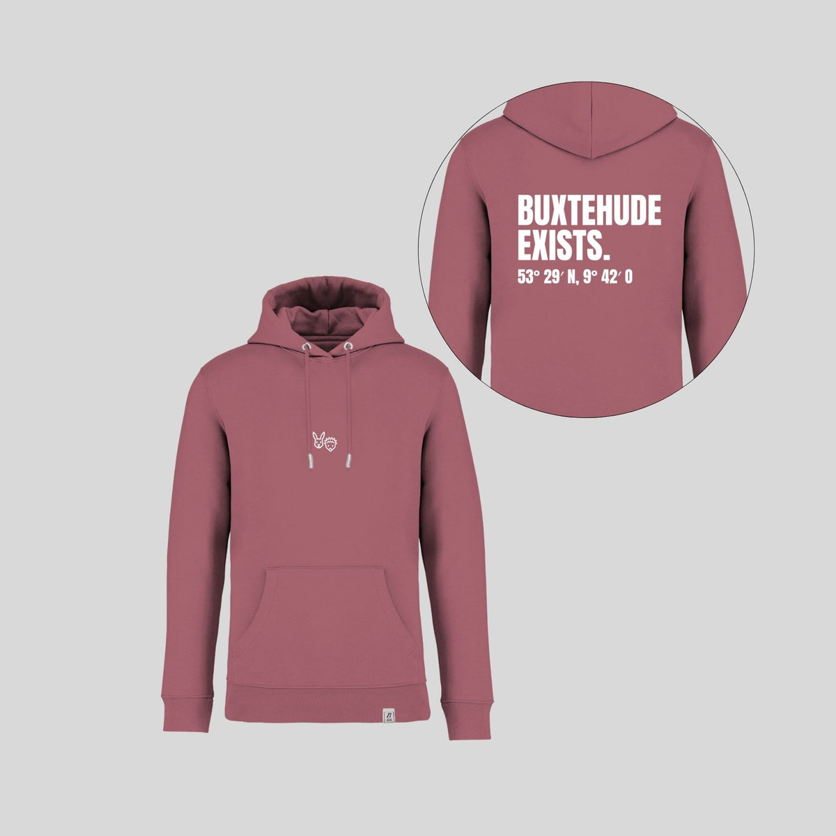 Buxtehoodie 'Mythos' | Diesen Kapuzenpullover gibt's so sicher wie Bielefeld