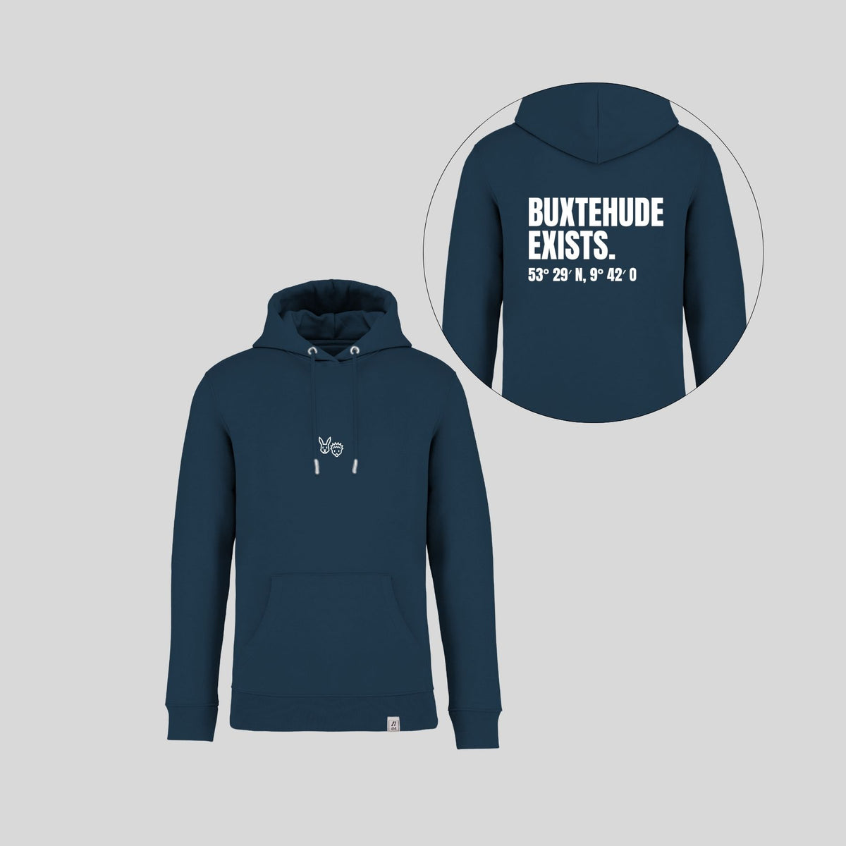 Buxtehoodie 'Mythos' | Diesen Kapuzenpullover gibt's so sicher wie Bielefeld