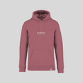 Kapuzenpullover Buxtehoodie 'Retro' aus Buxtehude in Farbe 'Berry'