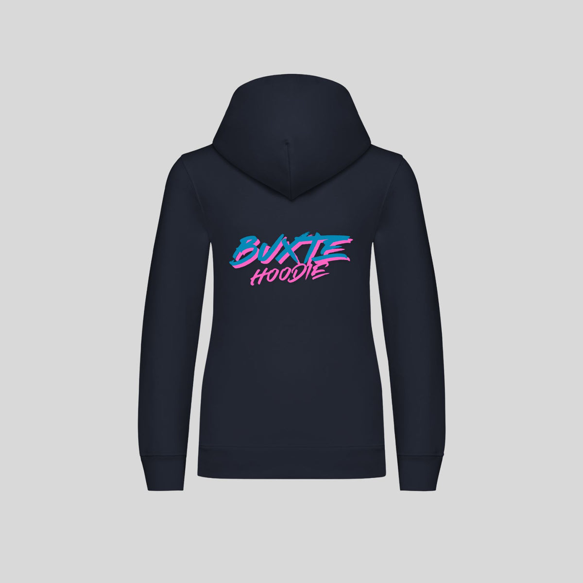 Buxtehoodie 'Flashback' Kids | Backprint-Kapuzenpullover für Kinder der 80er